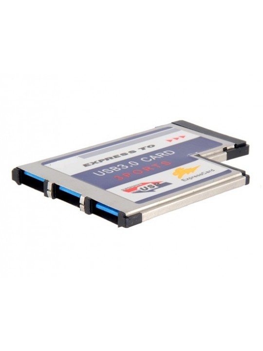 Express to Three USB 3.0 Interfaces 5 Gb/S Laptop Expansion Card