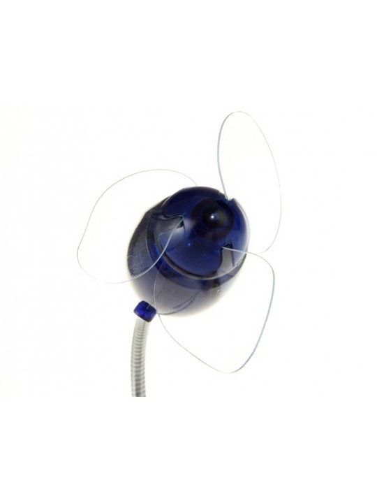 Mini Angle Adjustable USB Fan (Blue)