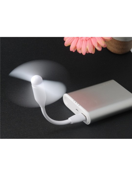 Plug-and-Play USB Fan (White) For Xiaomi 