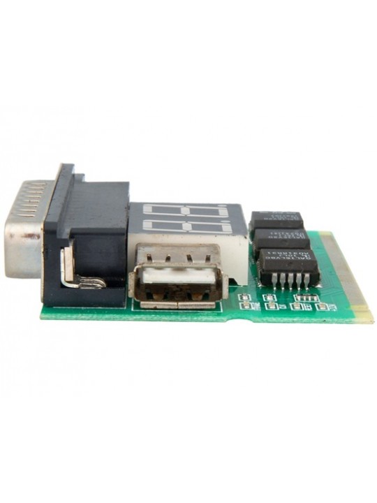 2-Bit Parallel Port Motherboard Diagnostic Card