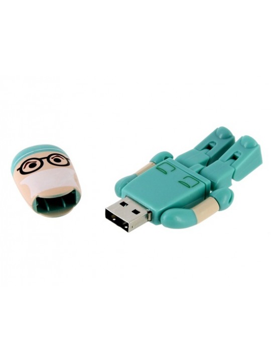 Cartoon Doctor Shaped 4GB USB Flash Drive