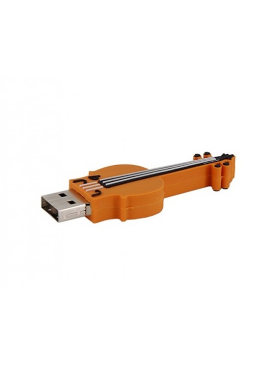 Violin Design 16GB USB Flash Drive (Orange)