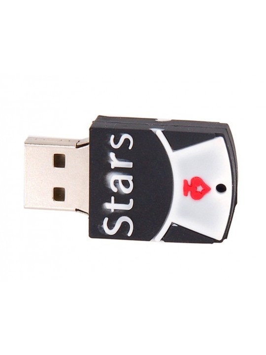 Bargaining Chip Shaped 8GB USB Flash Drive (Black & White)