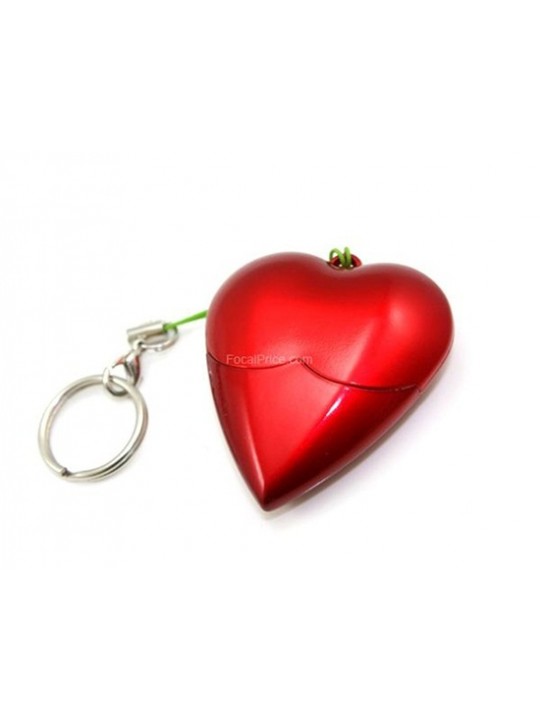 2GB Heart-shaped USB Flash Drive (Red)