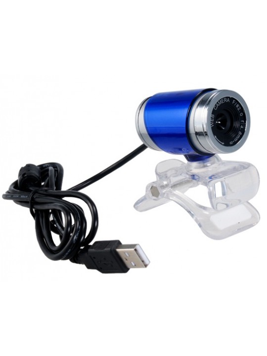 A860 360° Rotatable 12.0MP HD Webcam (Blue)