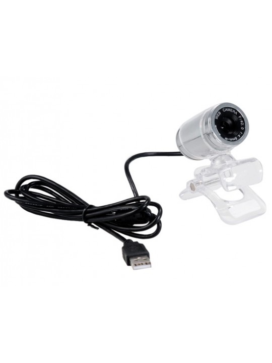 A860 360° Rotatable 12.0MP HD Webcam (Silver)