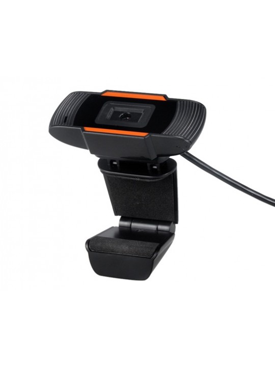 A870 360° Rotatable 12.0MP HD Webcam (Orange+Black)