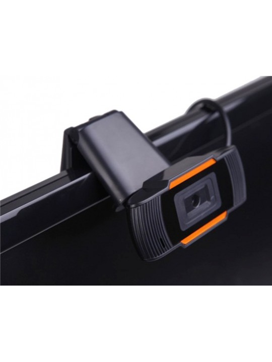 A870 360° Rotatable 12.0MP HD Webcam (Orange+Black)