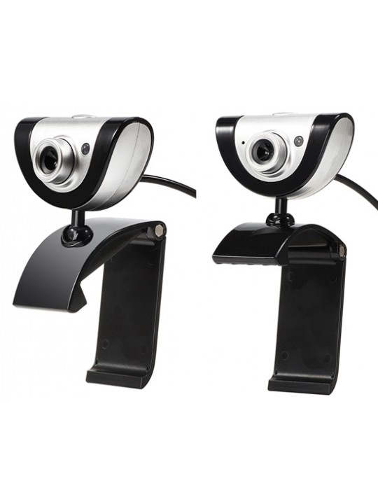 A880 16MP High Definition Web Camera for PC Laptop with 1.5m Cable, Microphone & 360-degree Rotation 