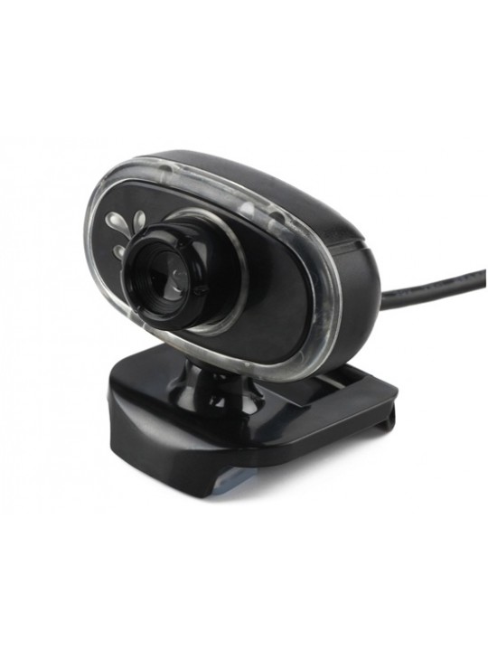 A881 12MP High Definition Web Camera for PC Laptop with 1.5m Cable, Microphone & 360-degree Rotation (Black)