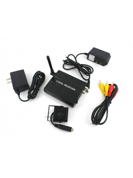 2.4G Wireless Camera Webcam Kit (Black)