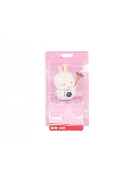 Cartoon Mashimaro USB Webcam PC Camera (White)