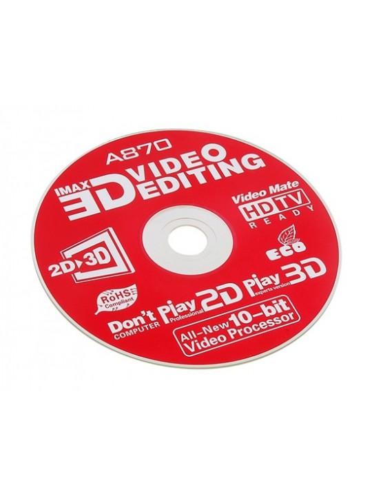 USB 2.0 Photo/2D to 3D Video Editor (Black)