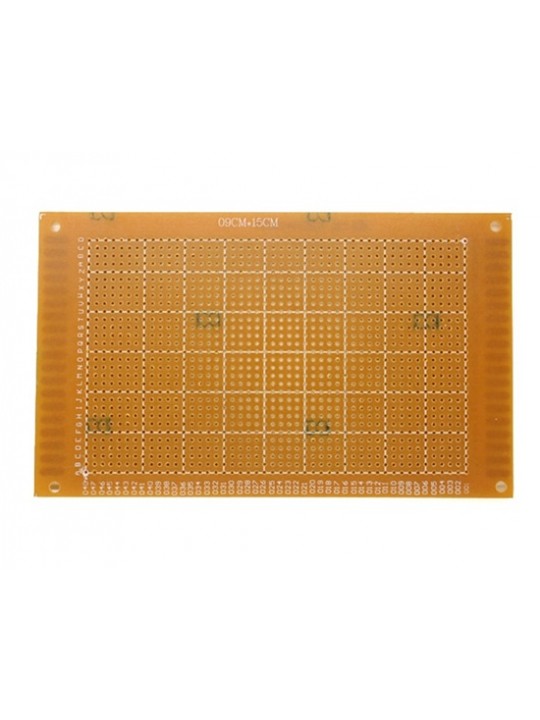 90mm * 150mm Circuit Panel Soldering Board (Yellow)