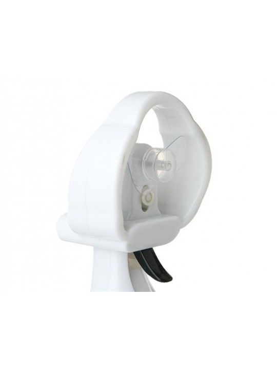 Handheld Water-Misting Fan (White)