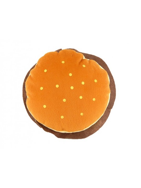 Cute Stuffed Hamburger CD Disk Case (Yellow)