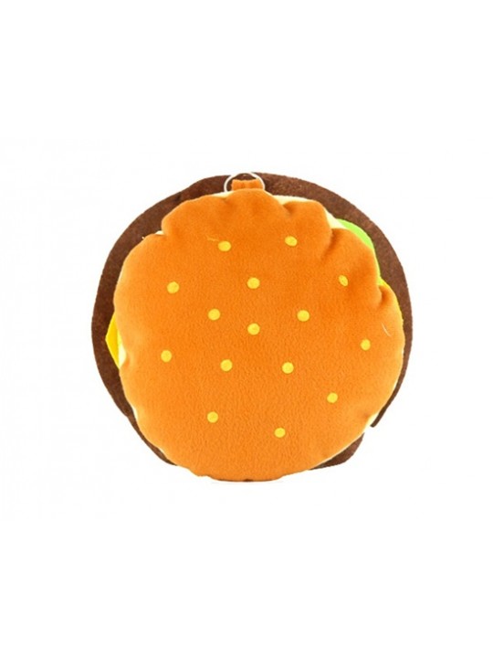 Cute Stuffed Hamburger CD Disk Case (Yellow)